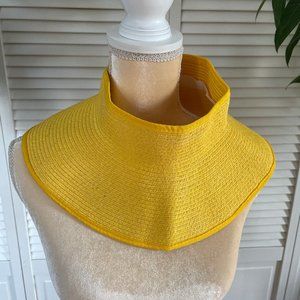 Straw Free People Visor